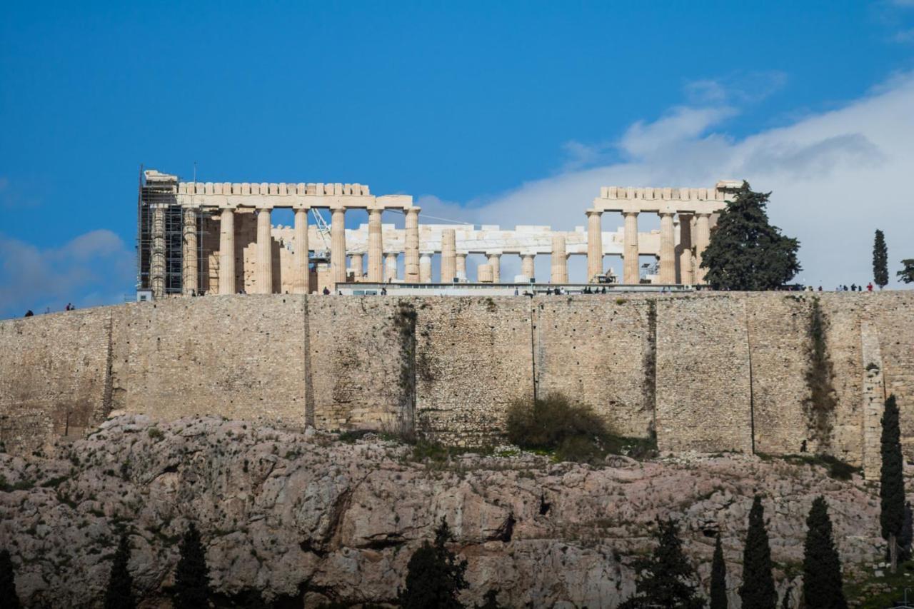 Modern-Vintage Apartment By Acropolis Museum Athen Eksteriør billede